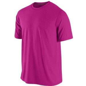Pink Round Neck T-Shirt Supplier