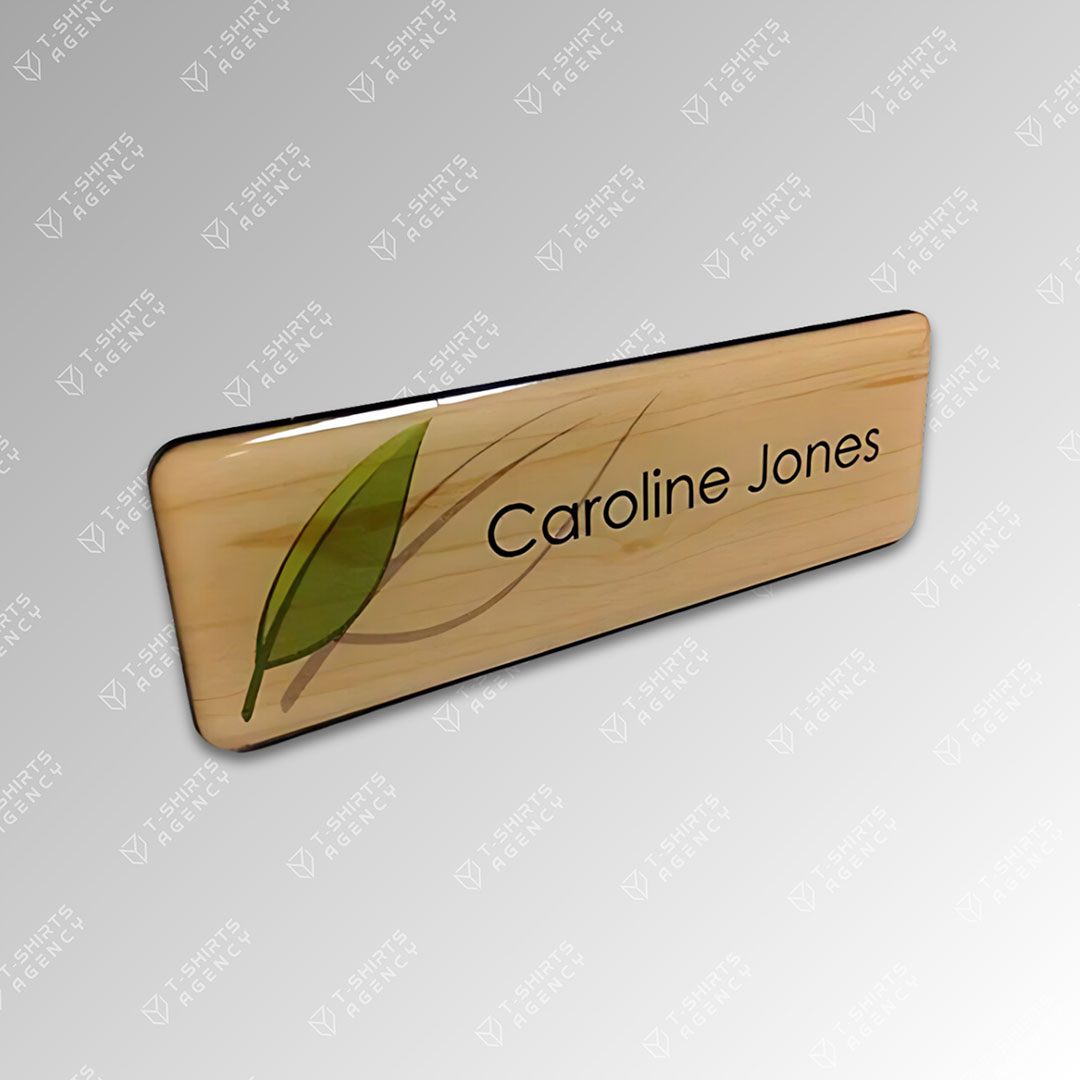 custom name badge dubai